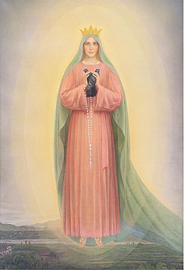 L'immagine vista da Adelaide::Le indicazioni coerenti date da Adelaide per la creazione del dipinto(Leggi tutto) Madonna BonateF