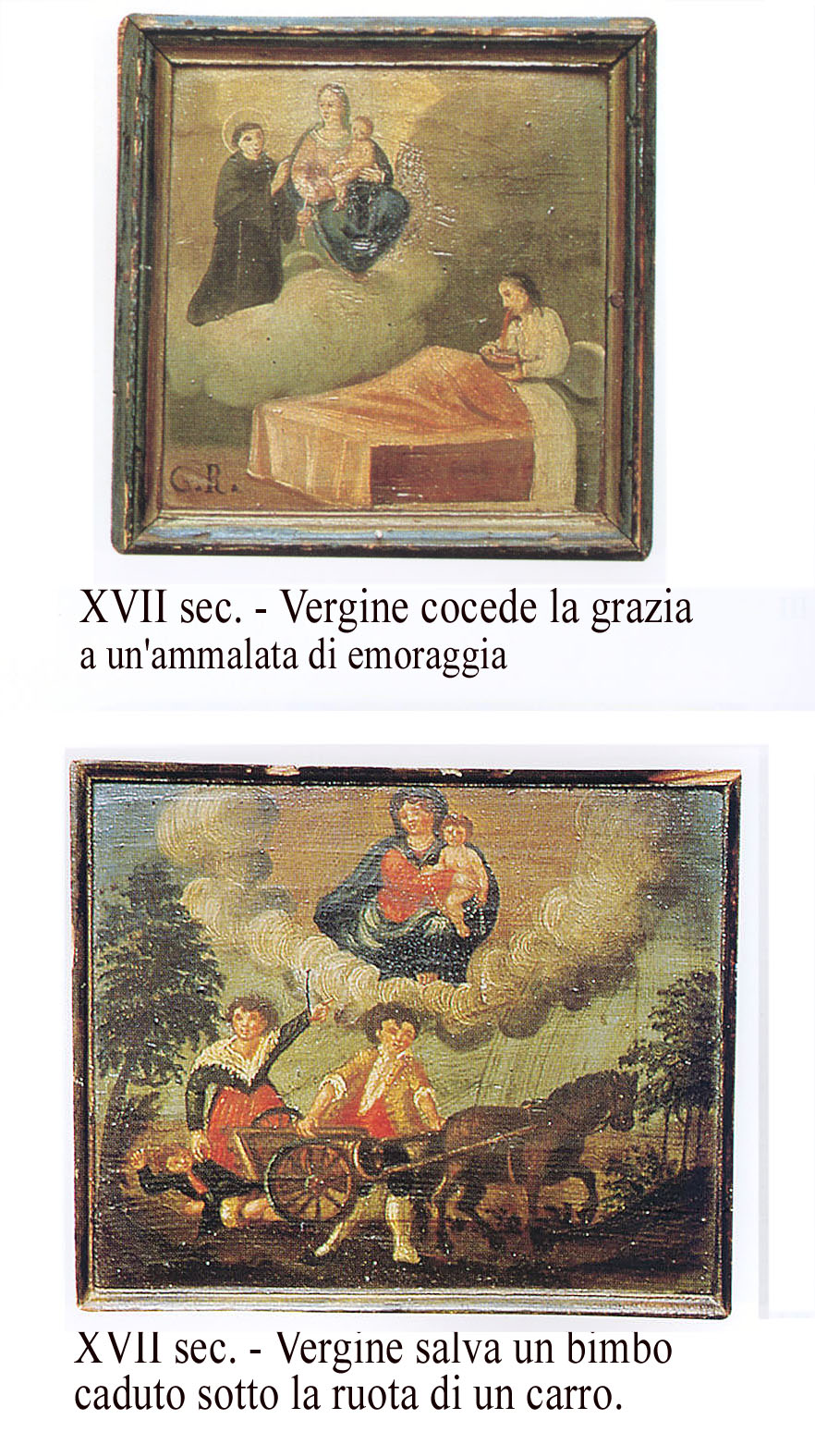 ex voto per grazie di guarigione grazie3c